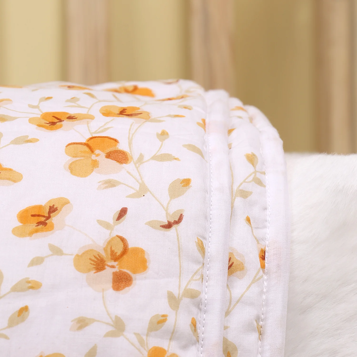 Ac Quilt Blanket cum Bedspread | 0-3 Years | 100X120 cm | Bloom - Image 9