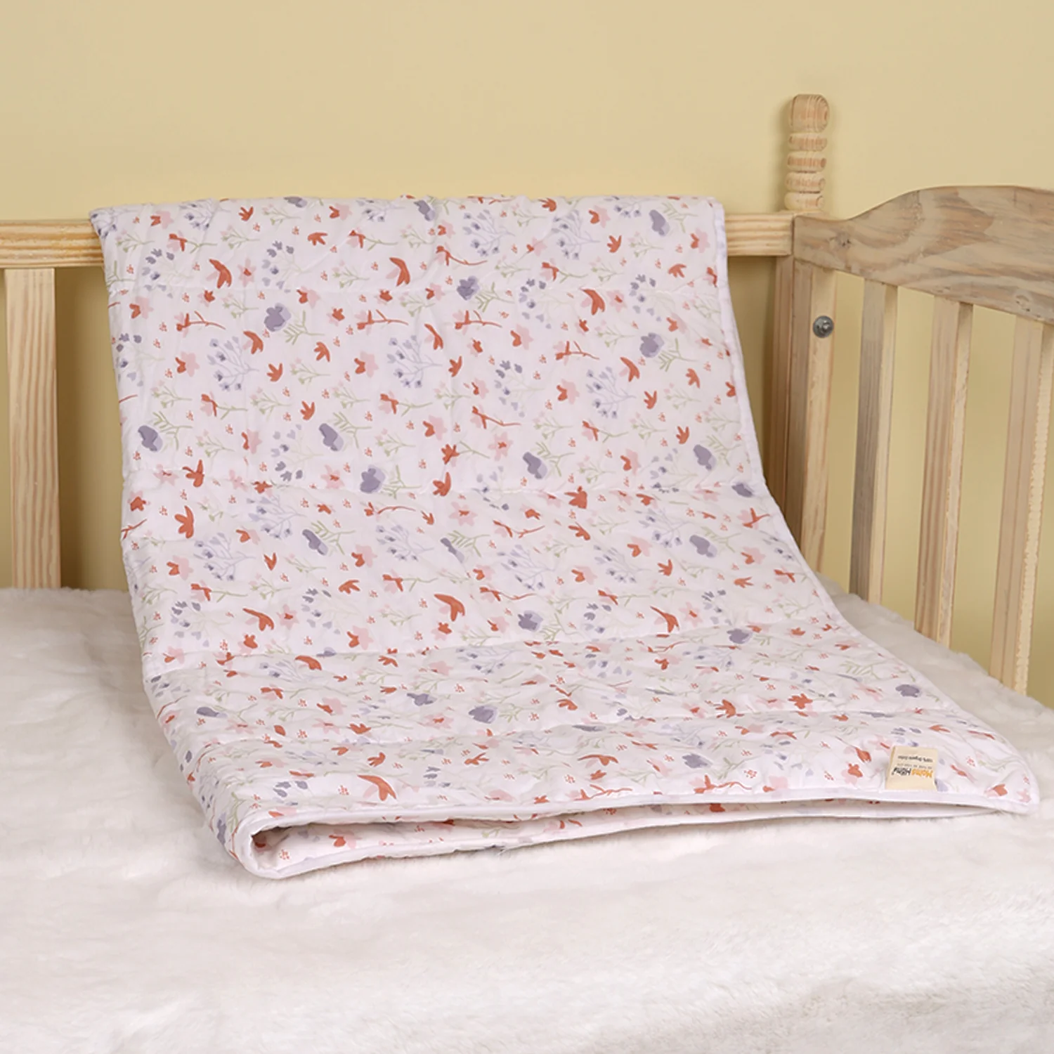 Ac Quilt Blanket cum Bedspread | 0-3 Years | 100X120 cm | Blossom - Image 4