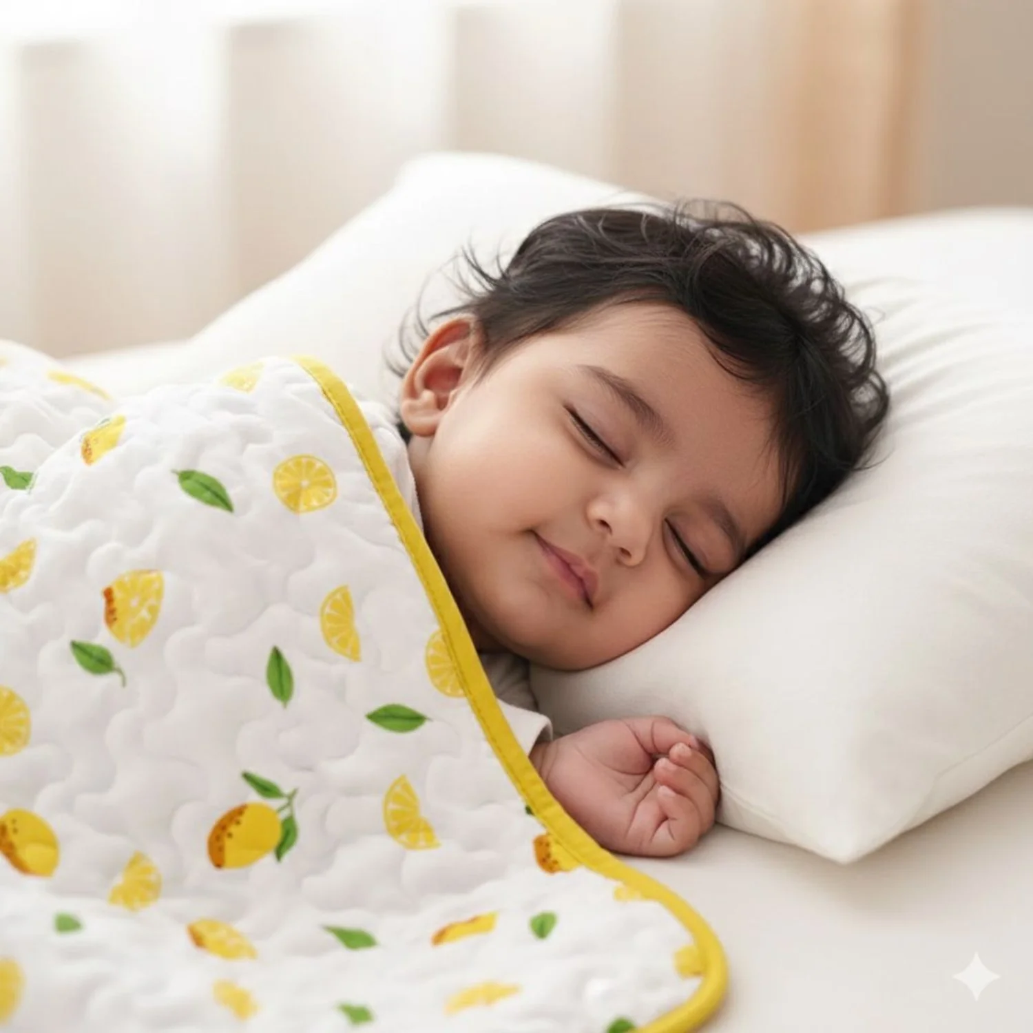 Ac Quilt Blanket cum Bedspread | 0-3 Years | 100X120 cm | Machine Washable | Pack of 1 - Image 6