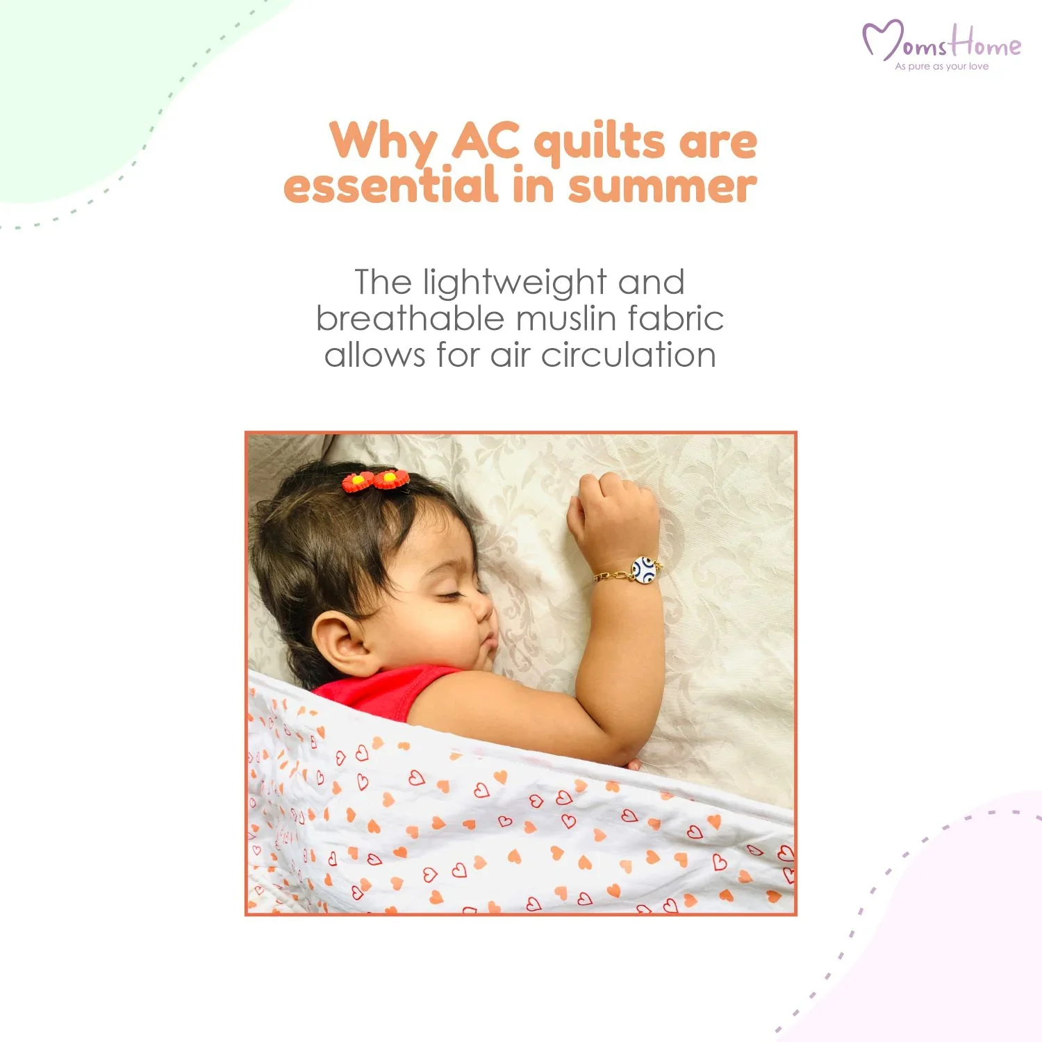 Ac Quilt Blanket cum Bedspread | 0-3 Years | 100X120 cm | Pack of 1 - Image 9