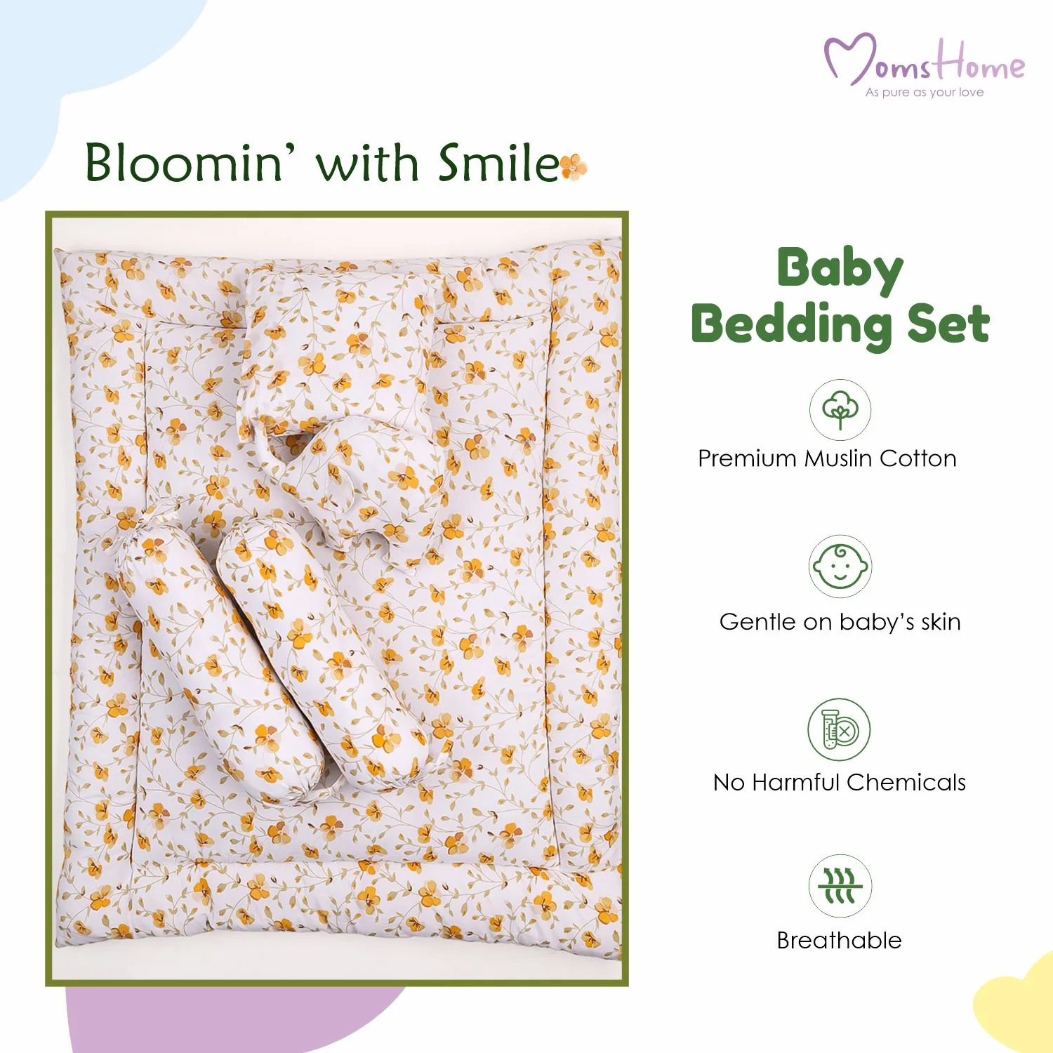 Baby Bedding Set | 0-12 Months | Bloom - Image 3