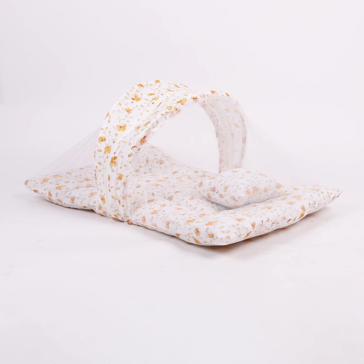 Baby Bedding Set With Mosquito Net, AC Quilt & Sleeping Bag | Bloom | Pack of 9 - Image 5