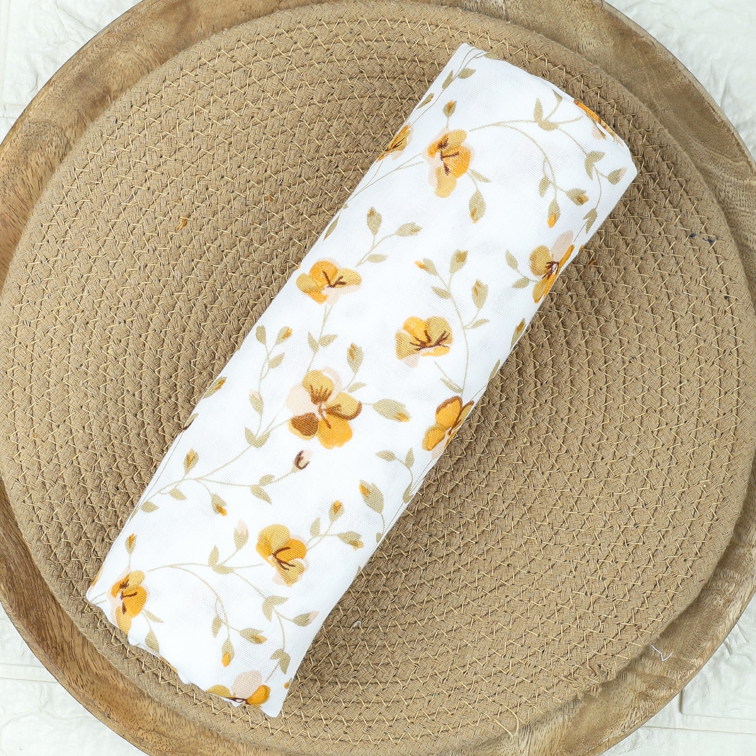 Baby Bedding Set With Muslin Swaddle, AC Quilt & Sleeping Bag | Bloom | Pack of 8 - Image 5