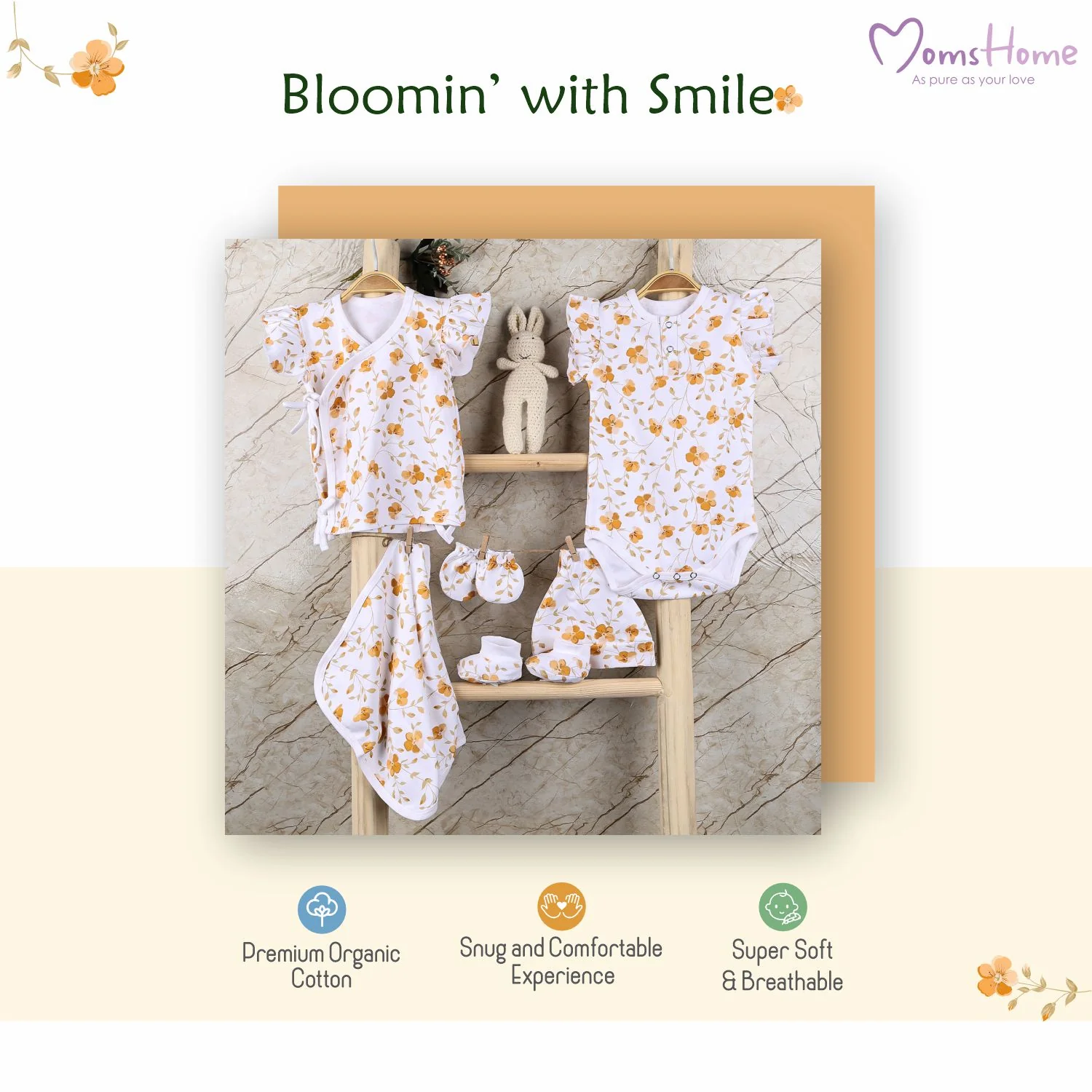 Baby Essential Gift Set | Pack of 6 | Bloom - Image 12