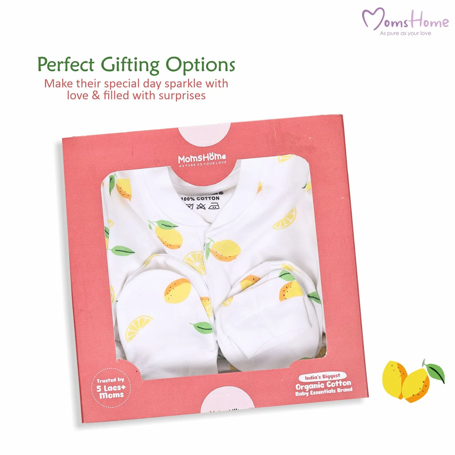 Baby Essential Gift Set | Pack of 6 | Lemon - Image 11
