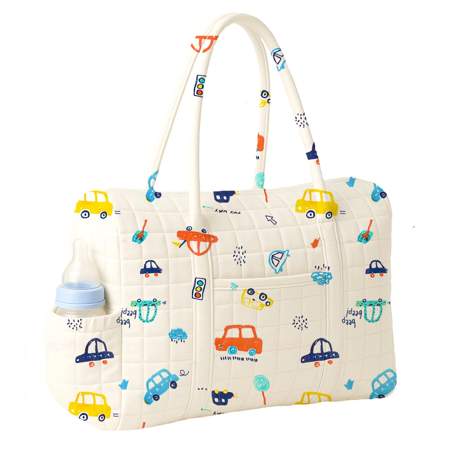 Baby Organic Cotton Diaper Carry Bag For Mothers | Pack of 1 - Image 12