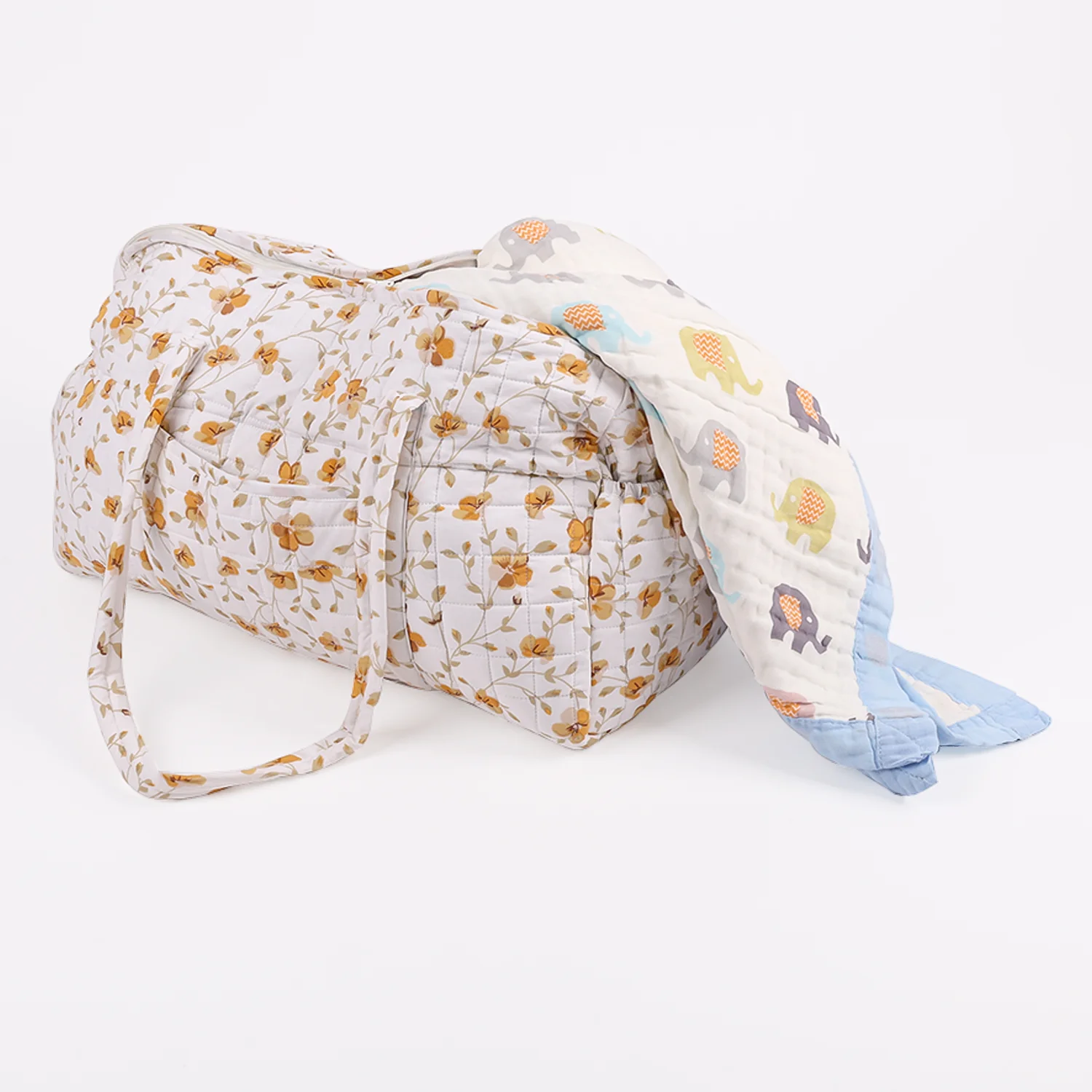 Baby Organic Cotton Diaper Carry Bag For Mothers | Pack of 1 - Image 14