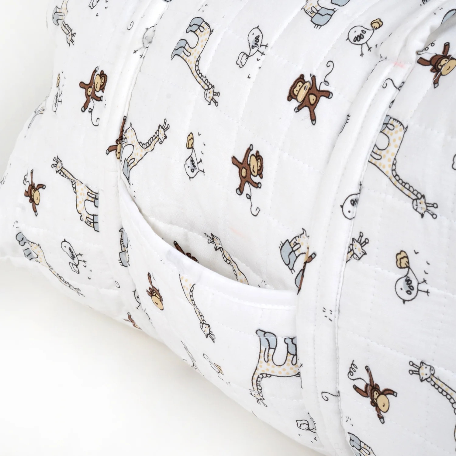 Baby Organic Cotton Diaper Carry bags for Mothers - Jungle Theme - Image 5