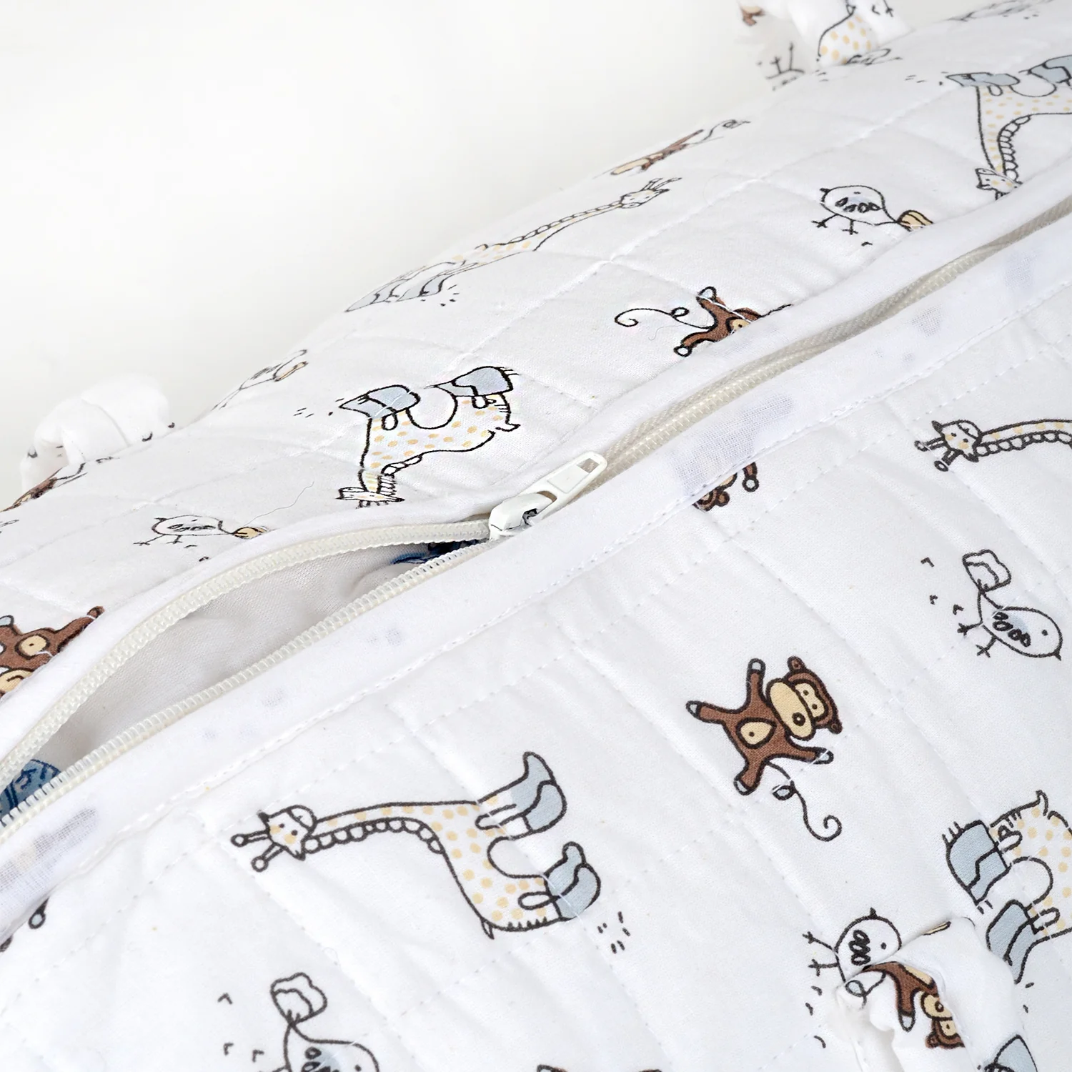 Baby Organic Cotton Diaper Carry bags for Mothers - Jungle Theme - Image 6