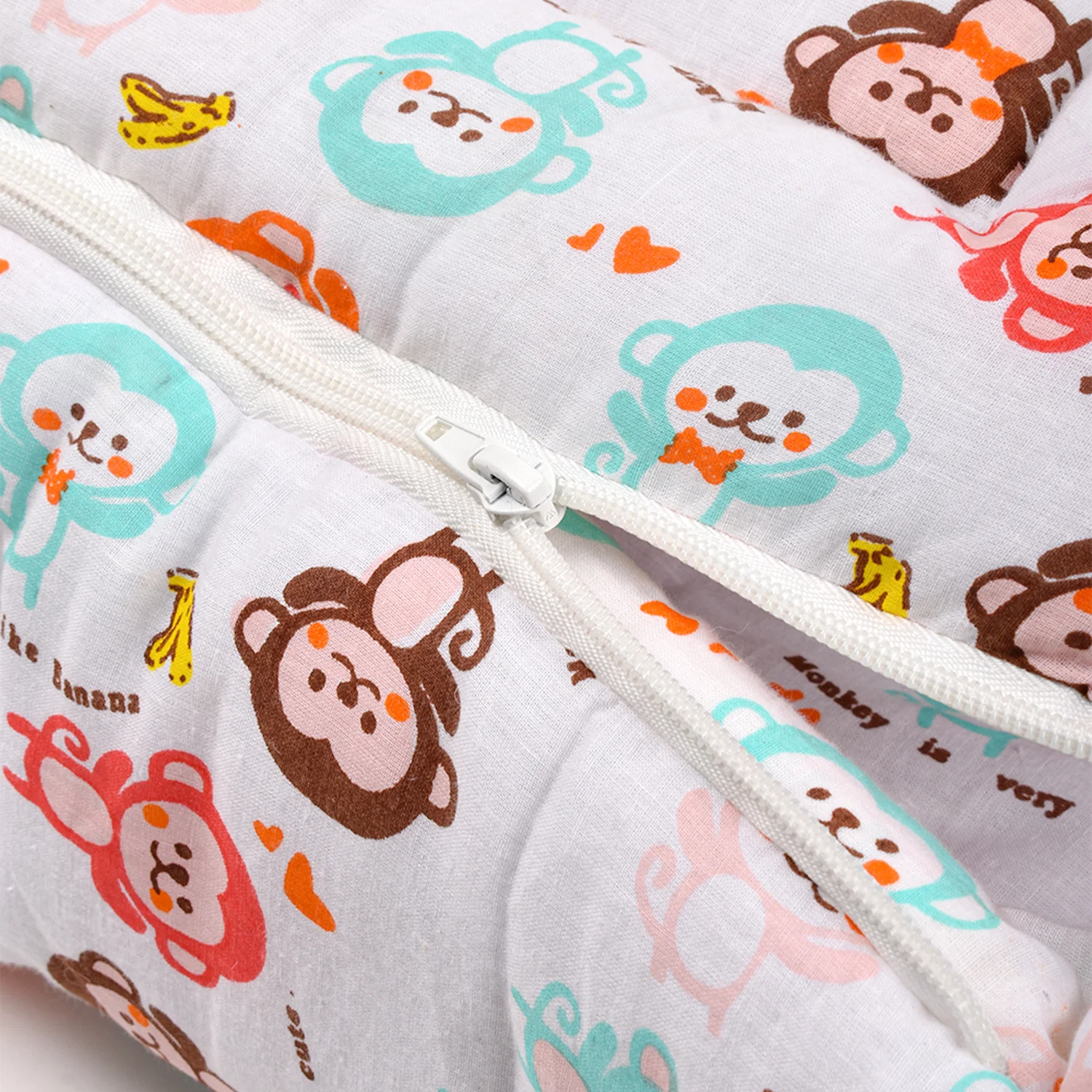 Baby Organic Cotton Muslin Sleeping cum Carrying Nest Bag | 0-3 Months | Pack of 1 - Image 13