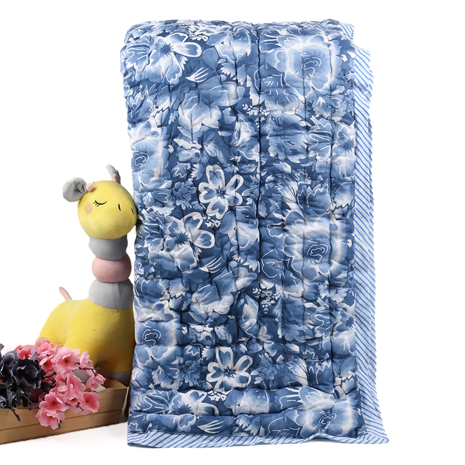 Baby Quilt Organic Cotton | Blanket | 100x150 CM | 0-5 Year | Pack of 1 - Image 12