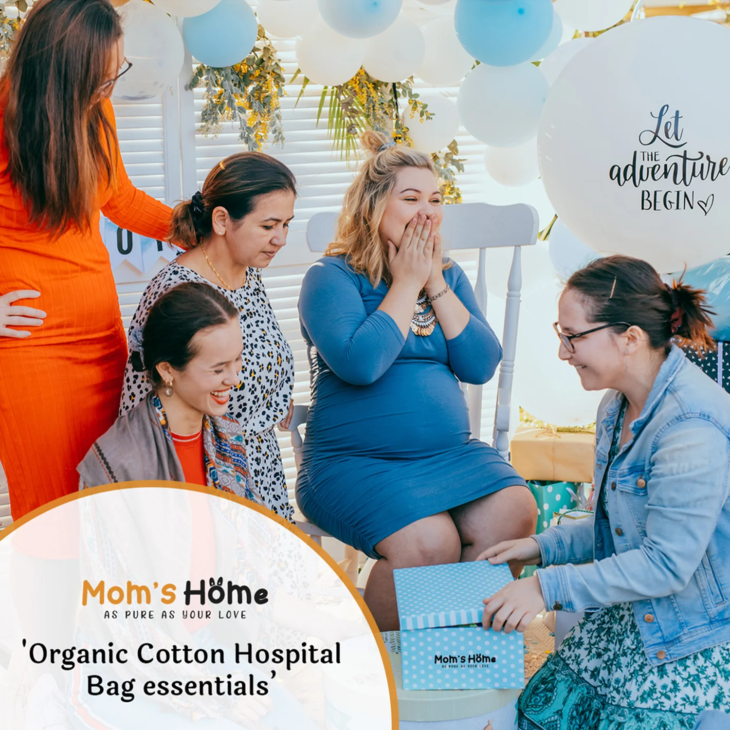 Baby Essential Gift set | Blue | 26 Item - Image 6