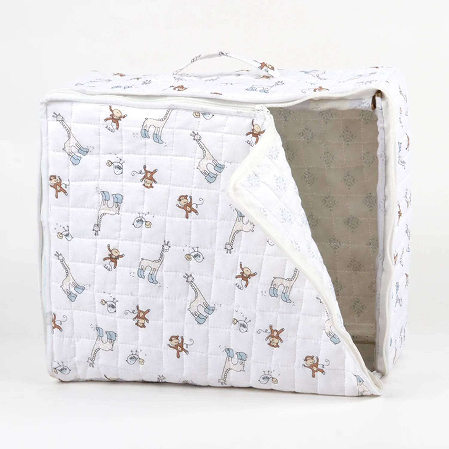 Baby Organic Cotton Diaper Carry Briefcase bags for Mothers - Pack of 1 - Image 3