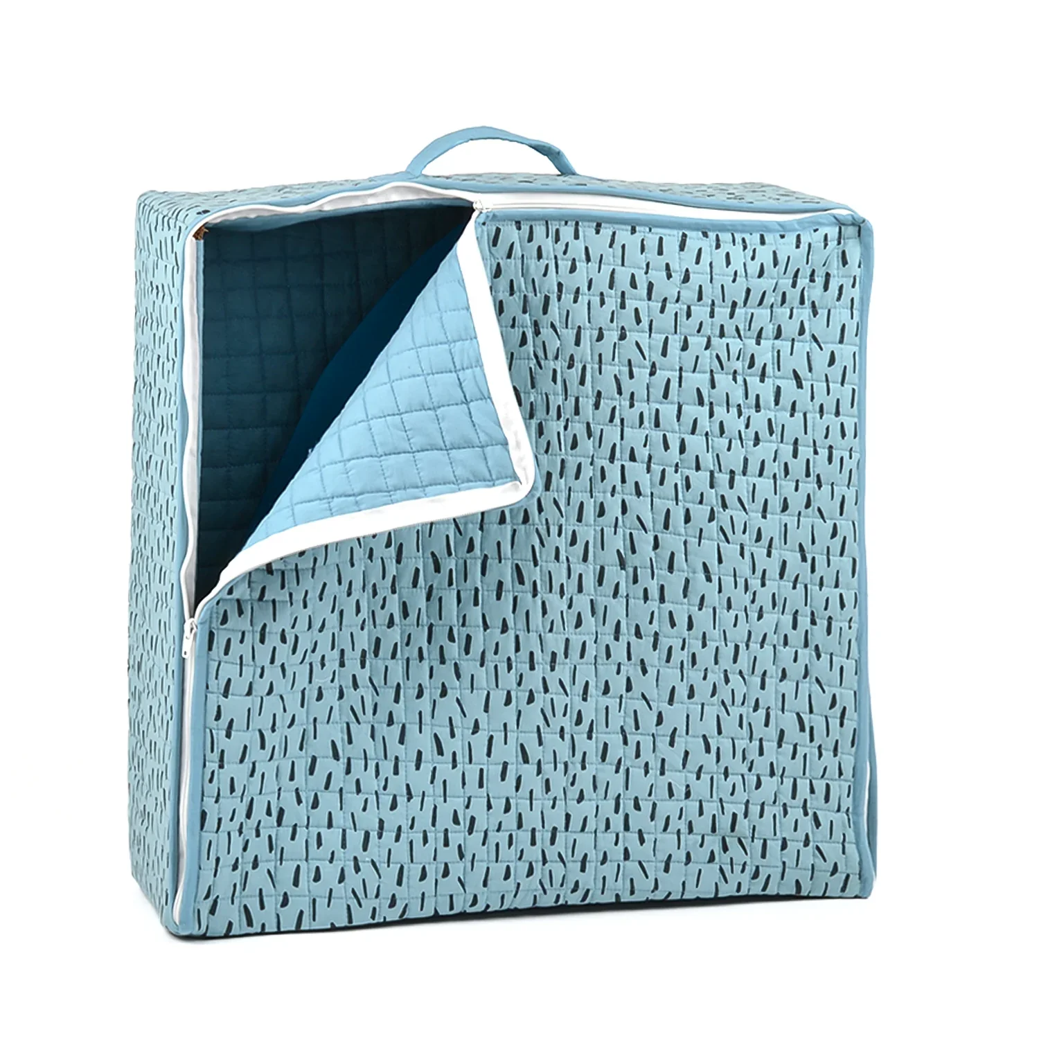 Baby Organic Cotton Diaper Carry Briefcase bags for Mothers - Pack of 1 - Image 6