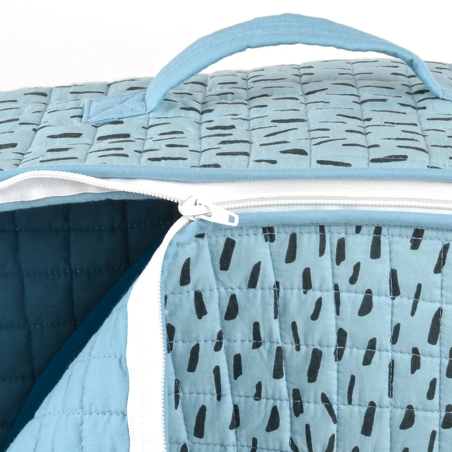 Baby Organic Cotton Diaper Carry Briefcase bags for Mothers - Pack of 1 - Image 7