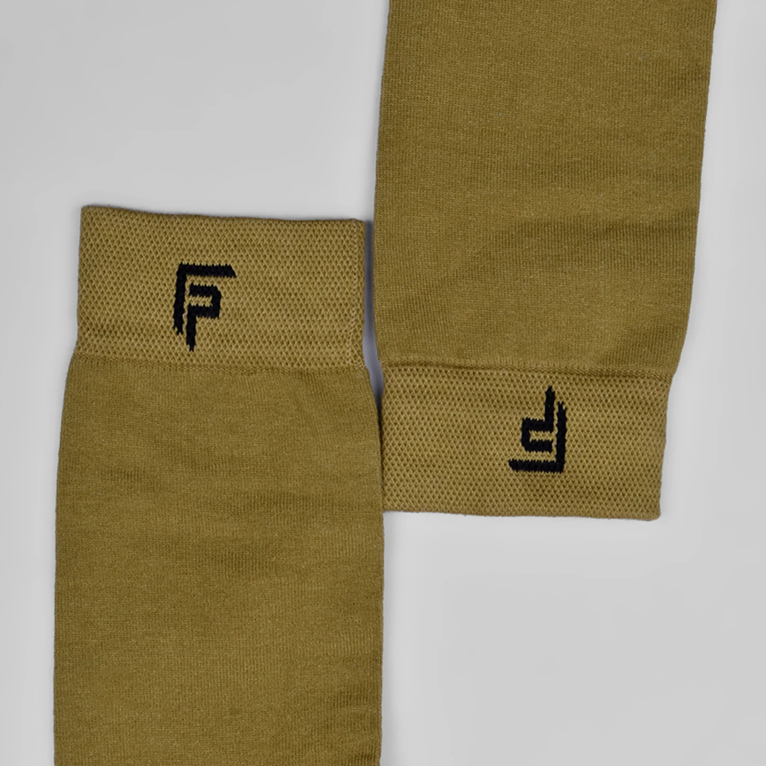 Footprints Men's Formal Organic Cotton & Bamboo Odour free Socks Khaki - Image 4