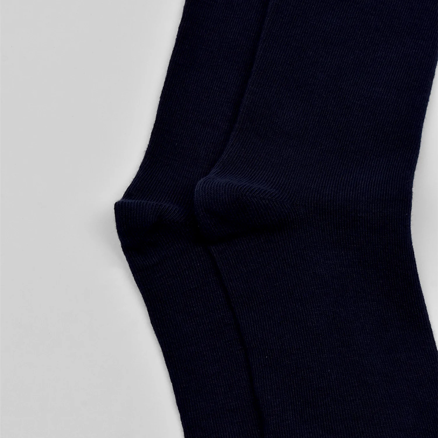 Footprints Men's Formal Organic Cotton & Bamboo Odour free Socks  - Navy - Image 3
