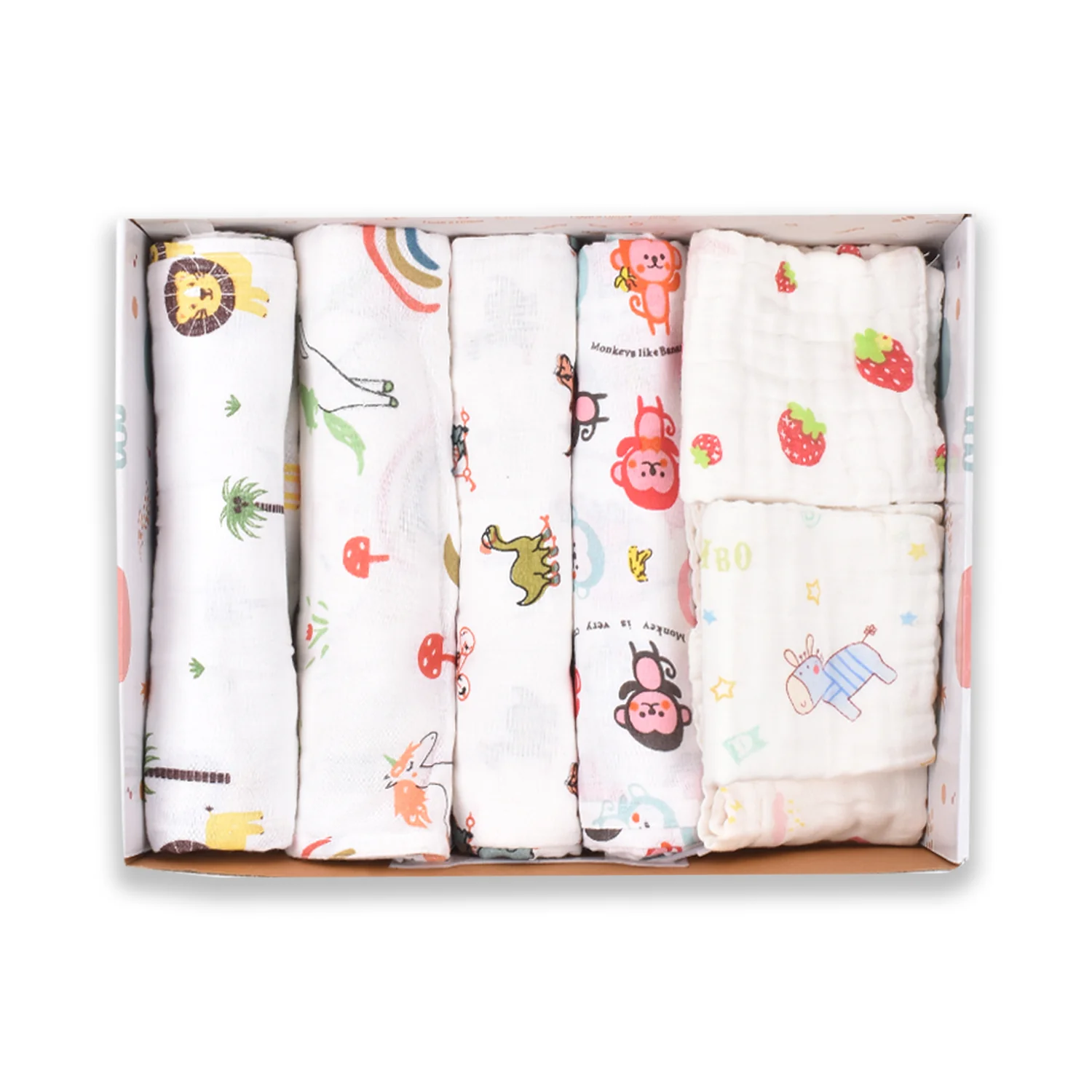 Moms Home Infant Multi-Coloured Printed 9-Piece Baby Apparel Gift Set - Image 3