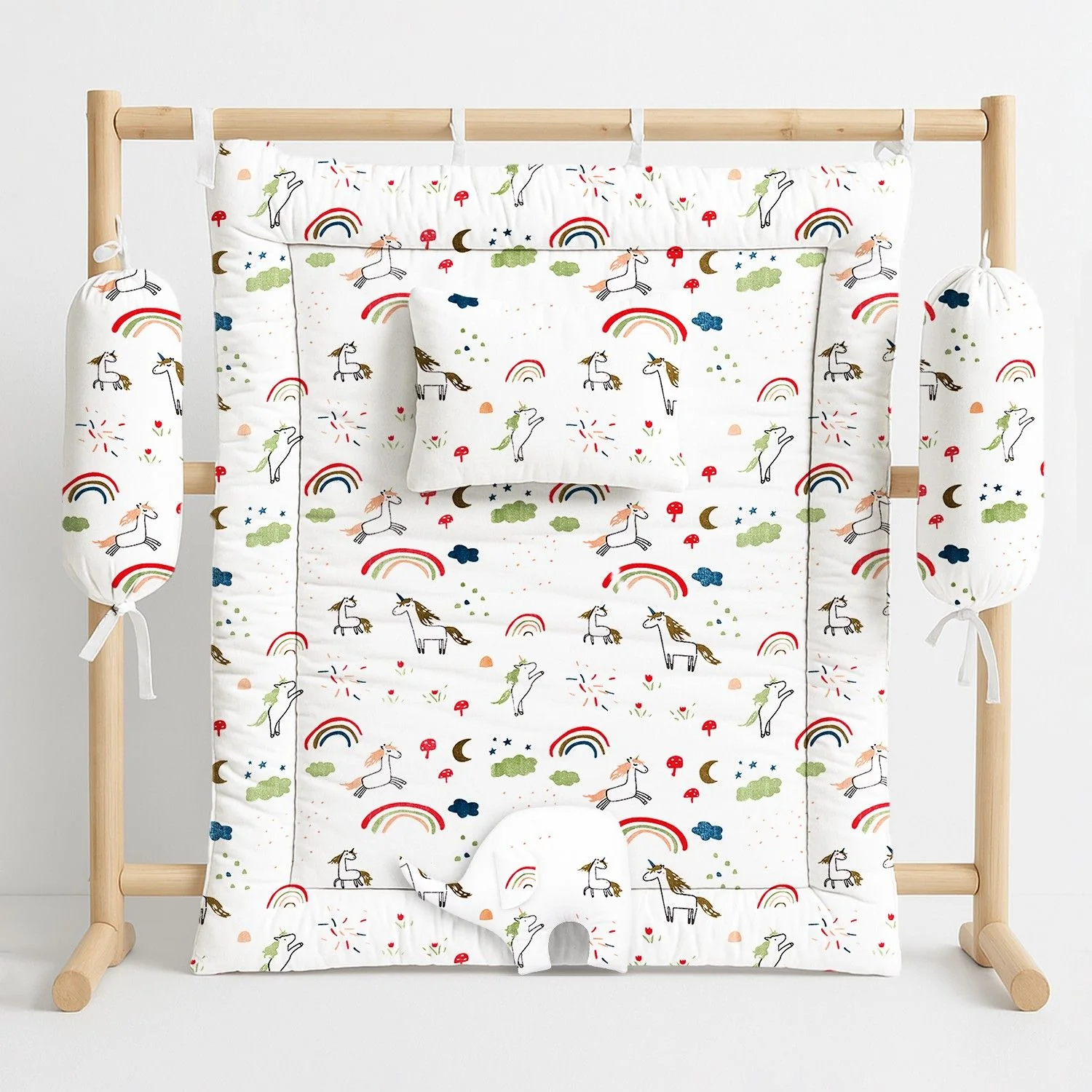 New Born Baby Bedding Set | Set of 5 | 0-12 Months - Image 11