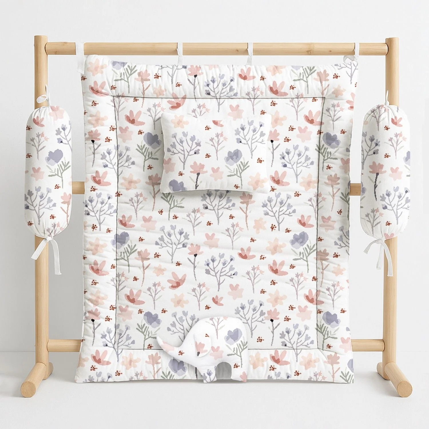 New Born Baby Bedding Set | Set of 5 | 0-12 Months - Image 13