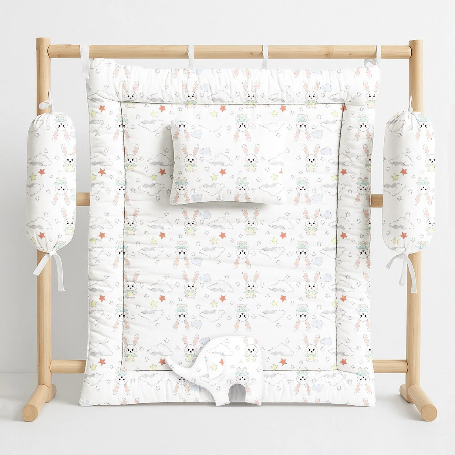 New Born Baby Bedding Set | Set of 5 | 0-12 Months - Image 14