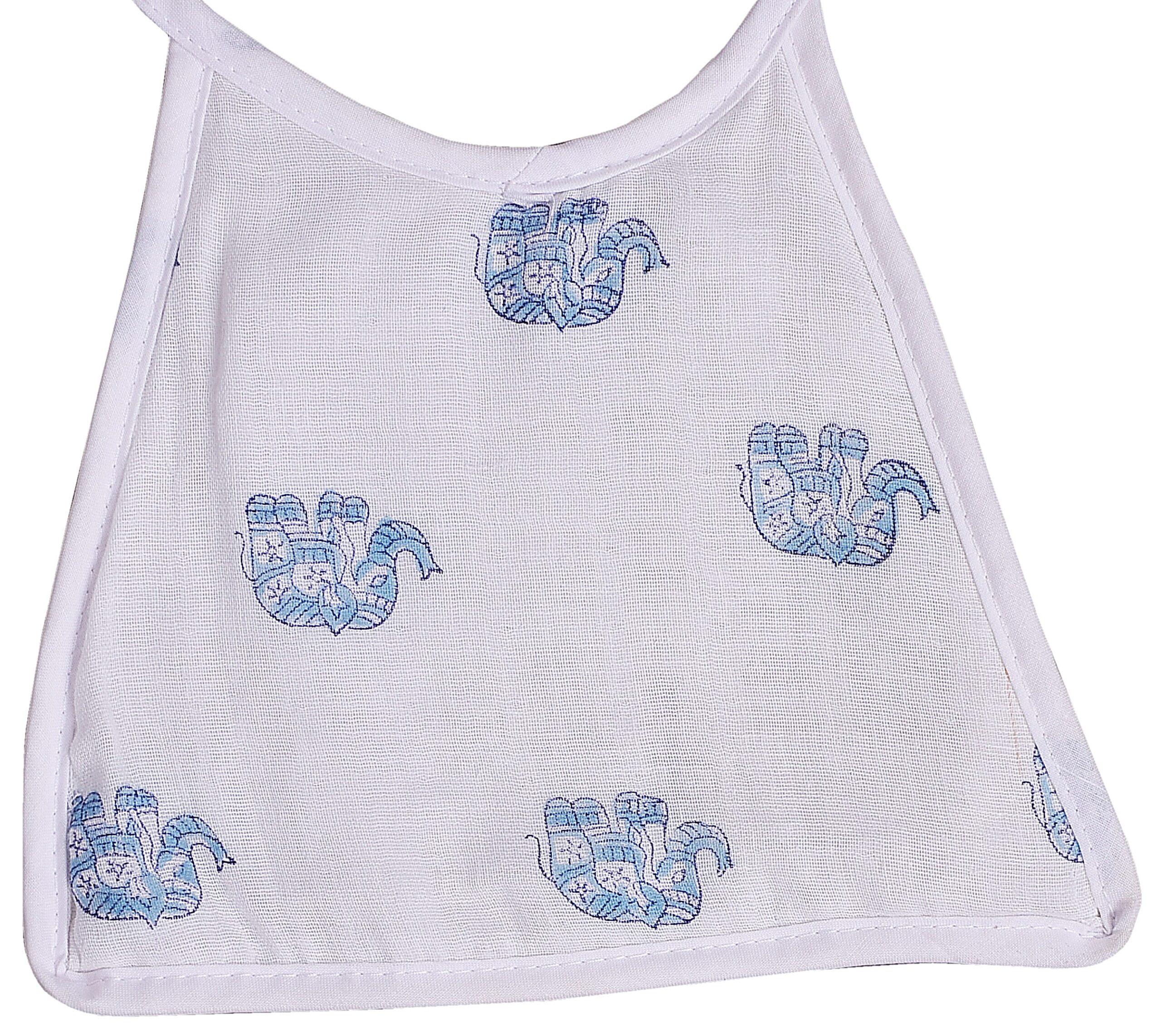 New Born Baby Cotton Bibs - Pack of 2 (0-9 Months) - Image 6