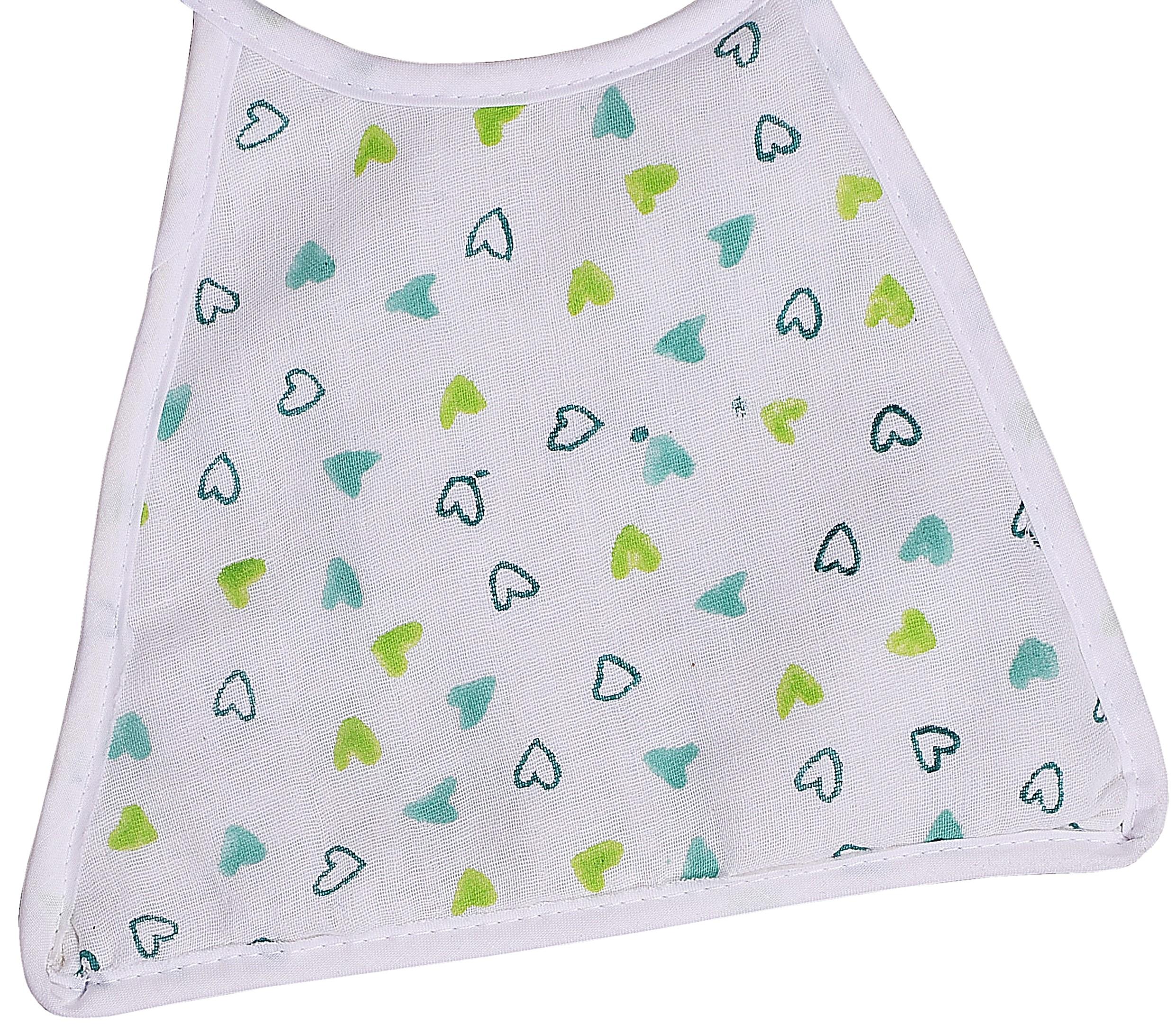 New Born Baby Cotton Bibs - Pack of 2 (0-9 Months) - Image 7