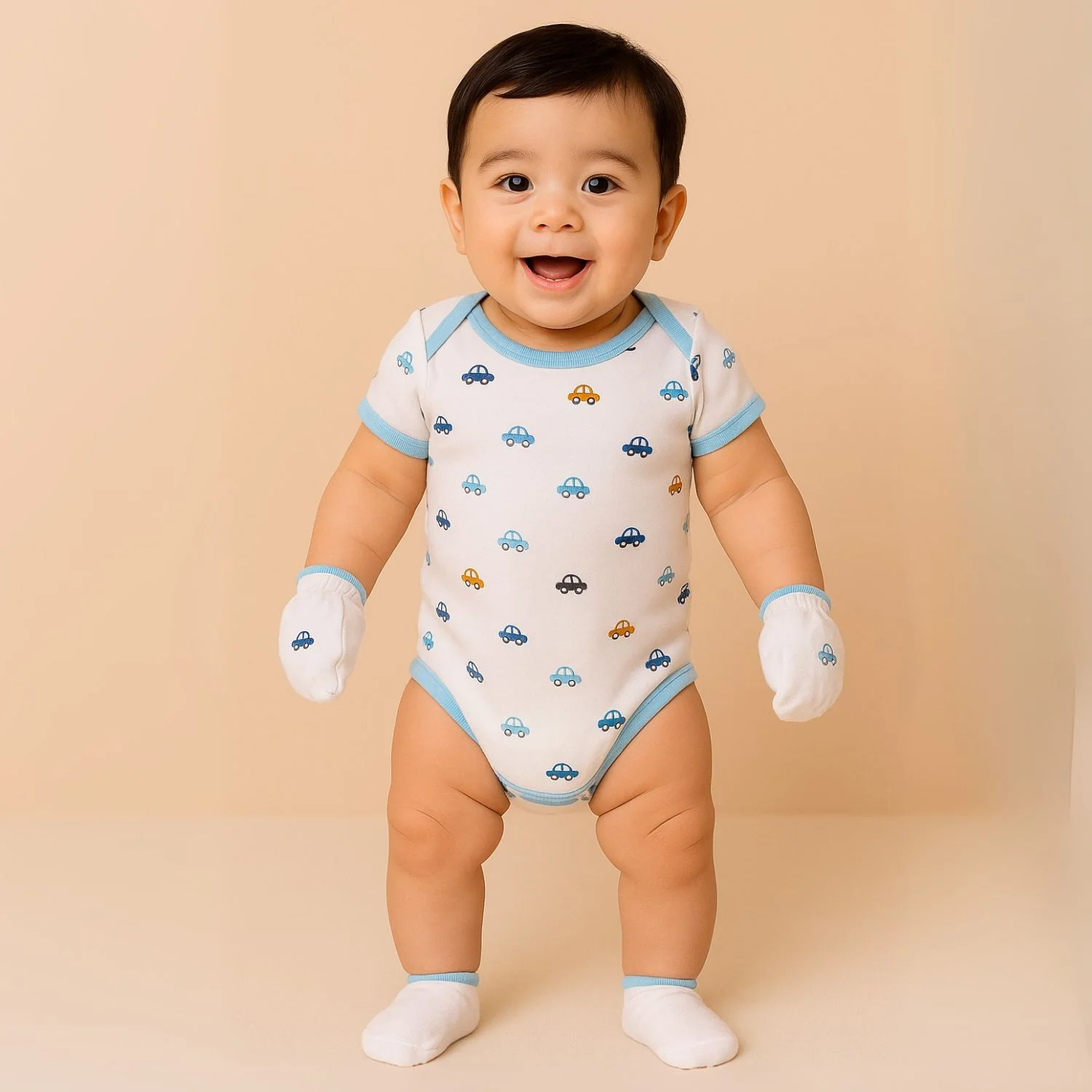 New Born Baby Essential Gift Set - Car - Image 6