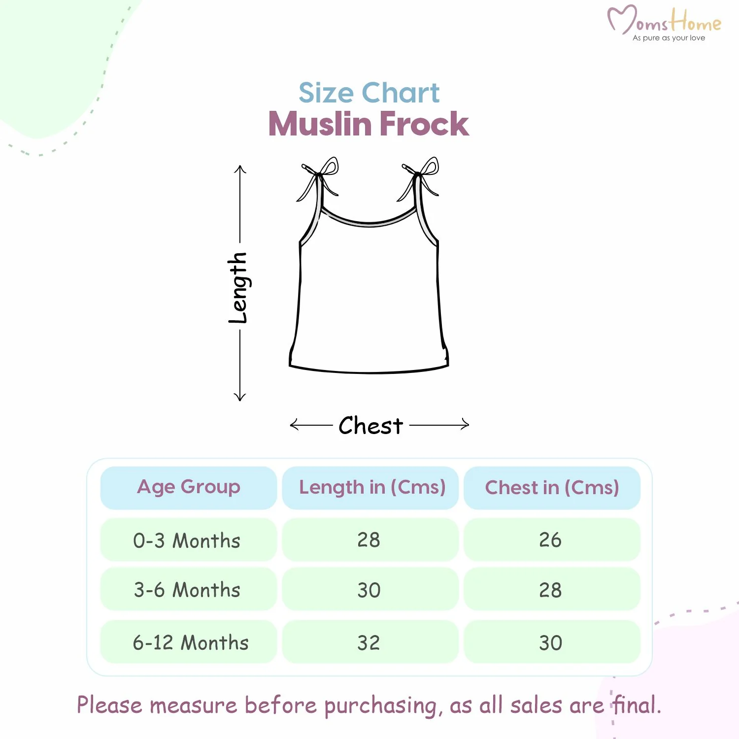 Organic Cotton Knot Jhabla For Newborn | Soft Muslin Summer Wear for Babies | 0-12 Months | Avocado | Pack of 1 - Image 4