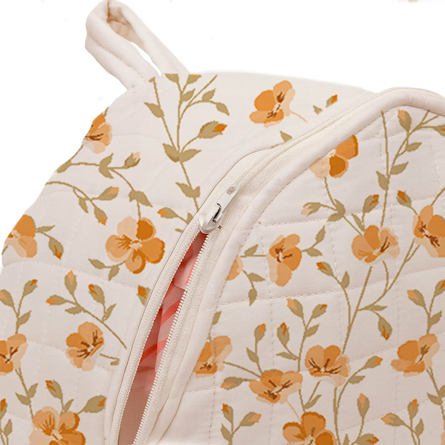 Organic Cotton Multipurpose Baby Diaper Bag / Carry Bag / Travel Bag / Bag Pack | Pack of 1 - Image 8