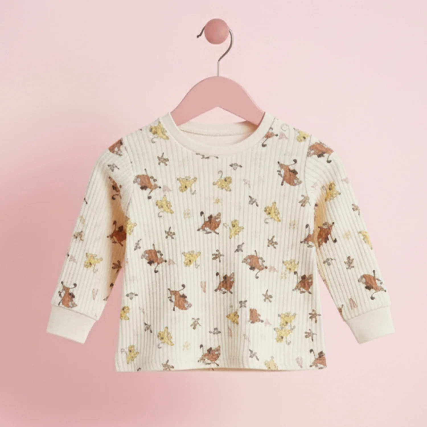 Winter Warm Full Sleeve Co-ord Sets For Baby | Soft & Breathable Organic Cotton Baby Outfit | Baby Dress | 1-3 Years | Set of 1 - Image 3